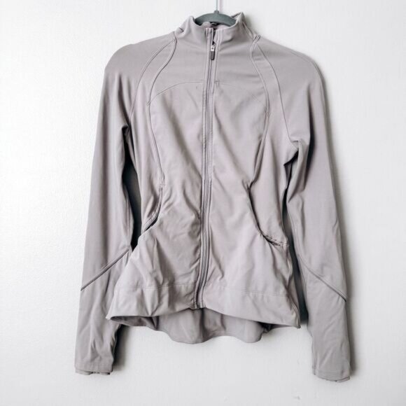 Lululemon Light Purple Zip Up Jacket Size 4 - Picture 1 of 5
